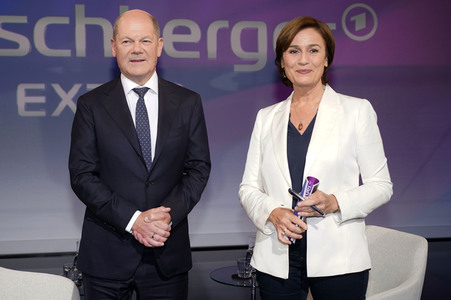 Talkshow 'maischberger' in Berlin