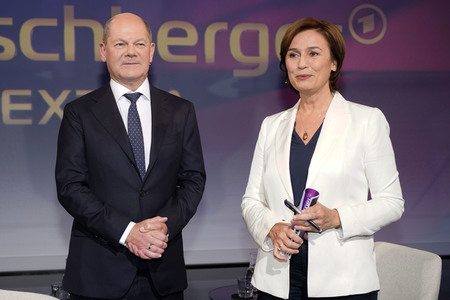 Talkshow 'maischberger' in Berlin