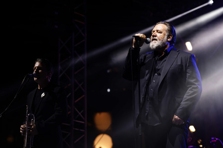 Konzert von Russell Crowe, Karlovy Vary International Film Festival 2023