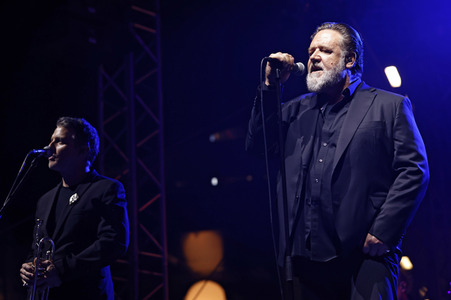 Konzert von Russell Crowe, Karlovy Vary International Film Festival 2023
