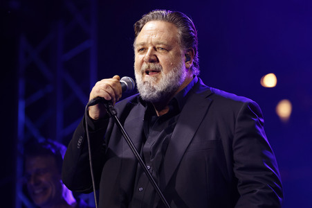Konzert von Russell Crowe, Karlovy Vary International Film Festival 2023