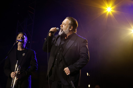 Konzert von Russell Crowe, Karlovy Vary International Film Festival 2023