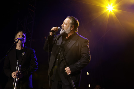 Konzert von Russell Crowe, Karlovy Vary International Film Festival 2023