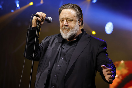 Konzert von Russell Crowe, Karlovy Vary International Film Festival 2023