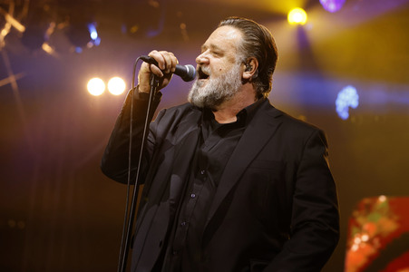 Konzert von Russell Crowe, Karlovy Vary International Film Festival 2023