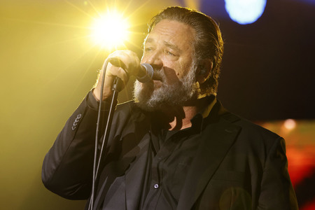 Konzert von Russell Crowe, Karlovy Vary International Film Festival 2023