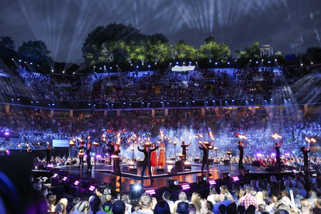 TV-Show 'Schlagerbooom Open Air - Die Stadionshow in Österreich' in Kitzbühel