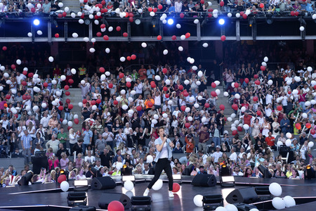 TV-Show 'Schlagerbooom Open Air - Die Stadionshow in Österreich' in Kitzbühel