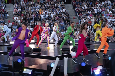 TV-Show 'Schlagerbooom Open Air - Die Stadionshow in Österreich' in Kitzbühel