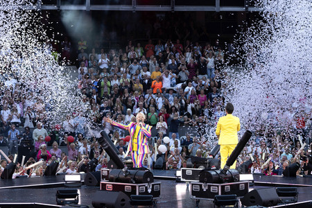 TV-Show 'Schlagerbooom Open Air - Die Stadionshow in Österreich' in Kitzbühel