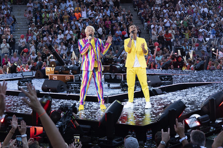 TV-Show 'Schlagerbooom Open Air - Die Stadionshow in Österreich' in Kitzbühel