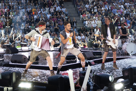 TV-Show 'Schlagerbooom Open Air - Die Stadionshow in Österreich' in Kitzbühel