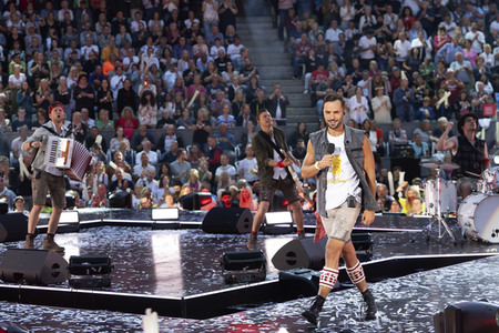 TV-Show 'Schlagerbooom Open Air - Die Stadionshow in Österreich' in Kitzbühel