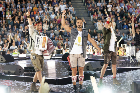 TV-Show 'Schlagerbooom Open Air - Die Stadionshow in Österreich' in Kitzbühel