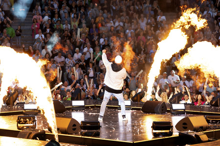 TV-Show 'Schlagerbooom Open Air - Die Stadionshow in Österreich' in Kitzbühel