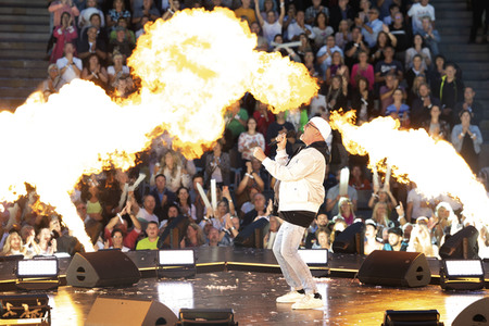TV-Show 'Schlagerbooom Open Air - Die Stadionshow in Österreich' in Kitzbühel