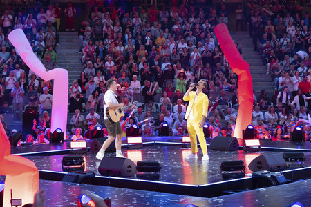 TV-Show 'Schlagerbooom Open Air - Die Stadionshow in Österreich' in Kitzbühel