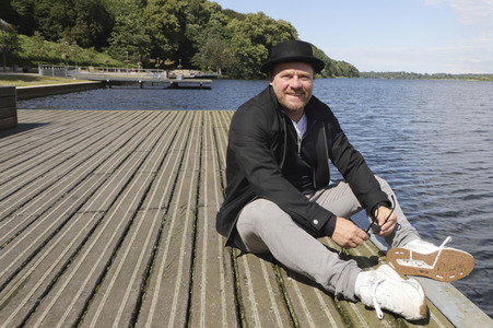 Fototermin mit Dustin Semmelrogge in Bad Segeberg