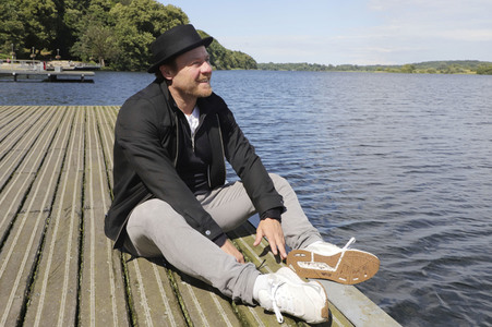 Fototermin mit Dustin Semmelrogge in Bad Segeberg