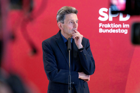 Pressestatement der SPD-Bundestagsfraktion in Berlin