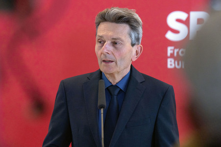 Pressestatement der SPD-Bundestagsfraktion in Berlin