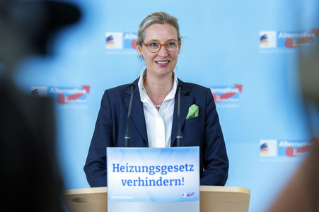 Pressestatement der AfD-Bundestagsfraktion in Berlin