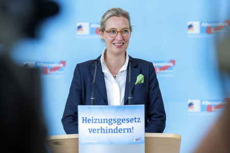 Pressestatement der AfD-Bundestagsfraktion in Berlin