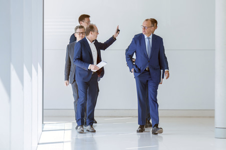 Pressestatement der CDU/CSU-Bundestagsfraktion in Berlin