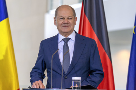 Empfang des Ministerpräsidenten von Rumänien im Kanzleramt in Berlin