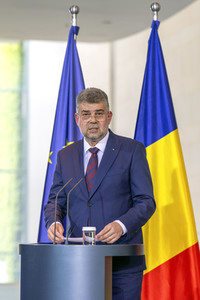 Empfang des Ministerpräsidenten von Rumänien im Kanzleramt in Berlin