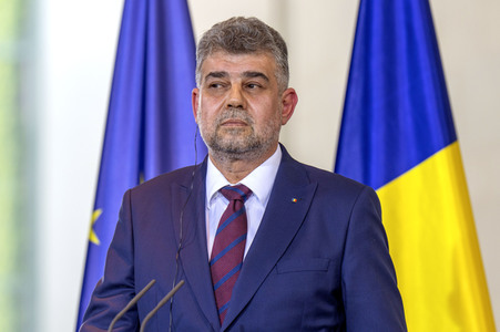 Empfang des Ministerpräsidenten von Rumänien im Kanzleramt in Berlin