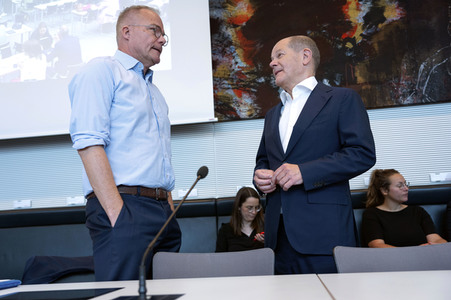 Fraktionssitzung der SPD-Bundestagsfraktion in Berlin