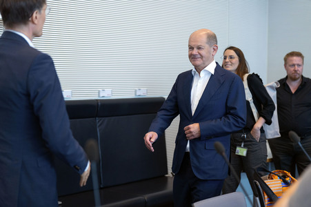 Fraktionssitzung der SPD-Bundestagsfraktion in Berlin