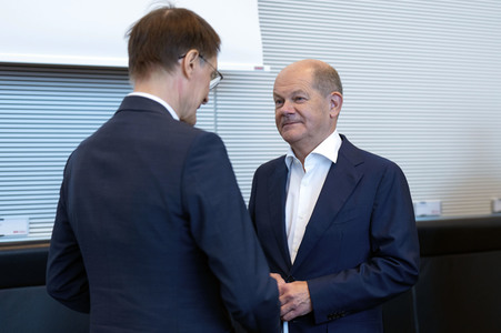 Fraktionssitzung der SPD-Bundestagsfraktion in Berlin