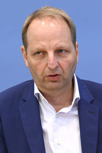 Bundespressekonferenz BVerfG Entscheidung zum Gebäudeenergiegesetz in Berlin