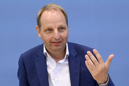 Bundespressekonferenz BVerfG Entscheidung zum Gebäudeenergiegesetz in Berlin