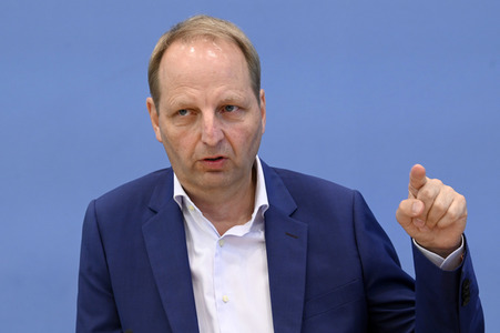 Bundespressekonferenz BVerfG Entscheidung zum Gebäudeenergiegesetz in Berlin