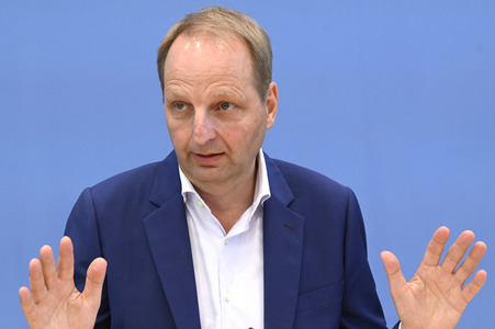 Bundespressekonferenz BVerfG Entscheidung zum Gebäudeenergiegesetz in Berlin