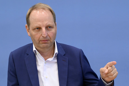 Bundespressekonferenz BVerfG Entscheidung zum Gebäudeenergiegesetz in Berlin