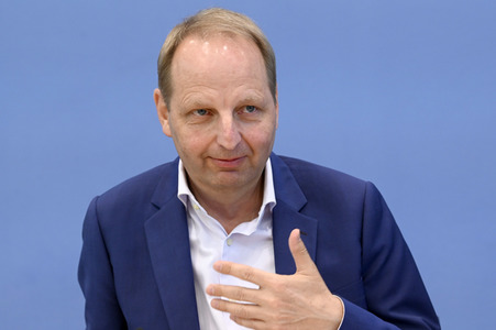 Bundespressekonferenz BVerfG Entscheidung zum Gebäudeenergiegesetz in Berlin