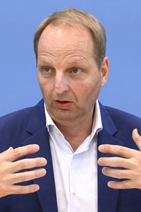Bundespressekonferenz BVerfG Entscheidung zum Gebäudeenergiegesetz in Berlin