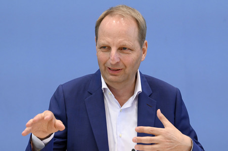 Bundespressekonferenz BVerfG Entscheidung zum Gebäudeenergiegesetz in Berlin