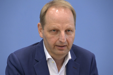 Bundespressekonferenz BVerfG Entscheidung zum Gebäudeenergiegesetz in Berlin