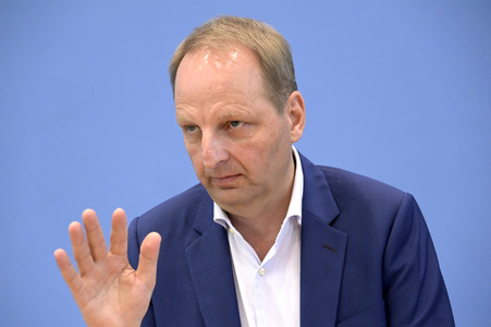 Bundespressekonferenz BVerfG Entscheidung zum Gebäudeenergiegesetz in Berlin
