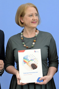 Bundespressekonferenz Kinderreport 2023 in Berlin