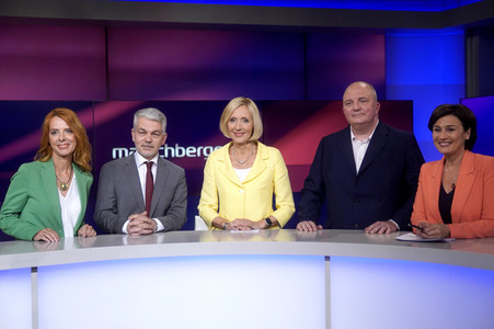 Talkshow 'maischberger' in Berlin