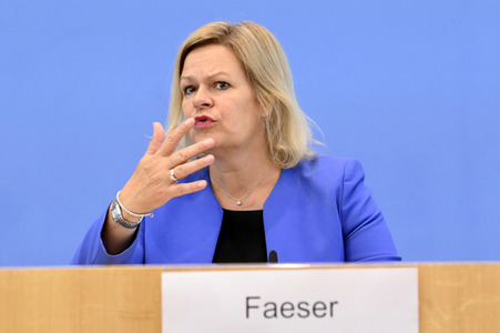 Bundespressekonferenz zur Vorstellung der BSI Präsidentin in Berlin