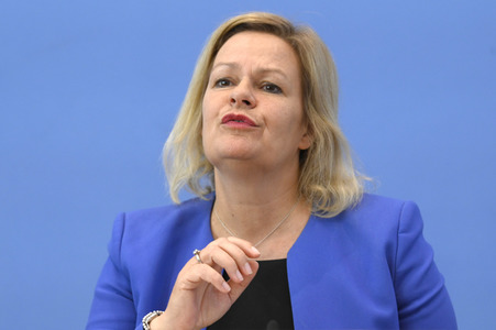 Bundespressekonferenz zur Vorstellung der BSI Präsidentin in Berlin
