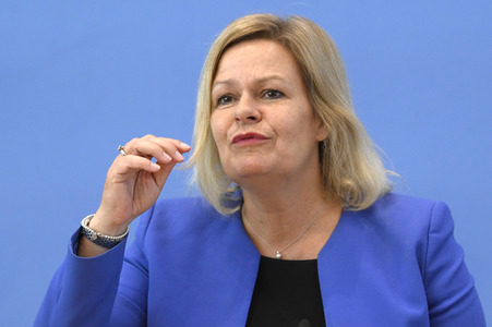 Bundespressekonferenz zur Vorstellung der BSI Präsidentin in Berlin