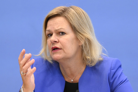 Bundespressekonferenz zur Vorstellung der BSI Präsidentin in Berlin